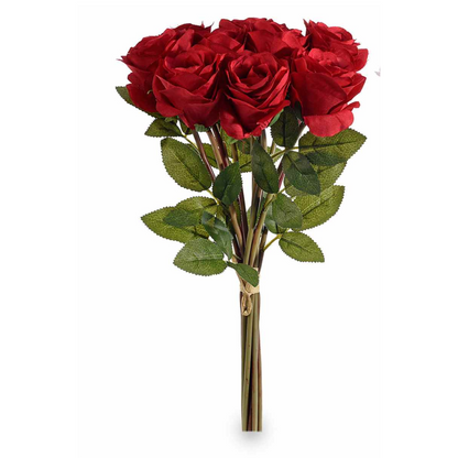 Bouquet Rose Rosse Artificiali