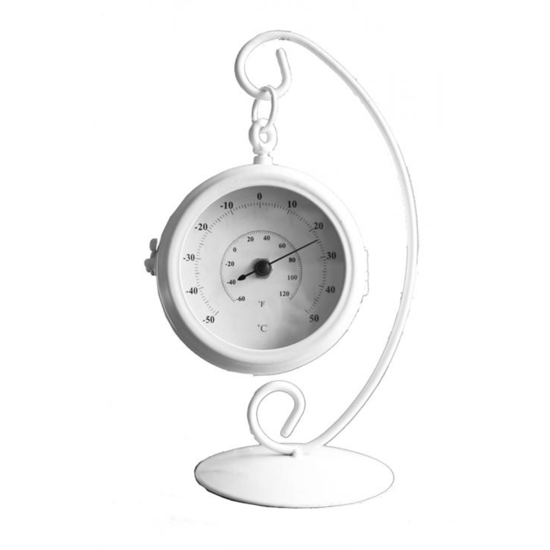 Orologio - Termometro in Ferro Shabby