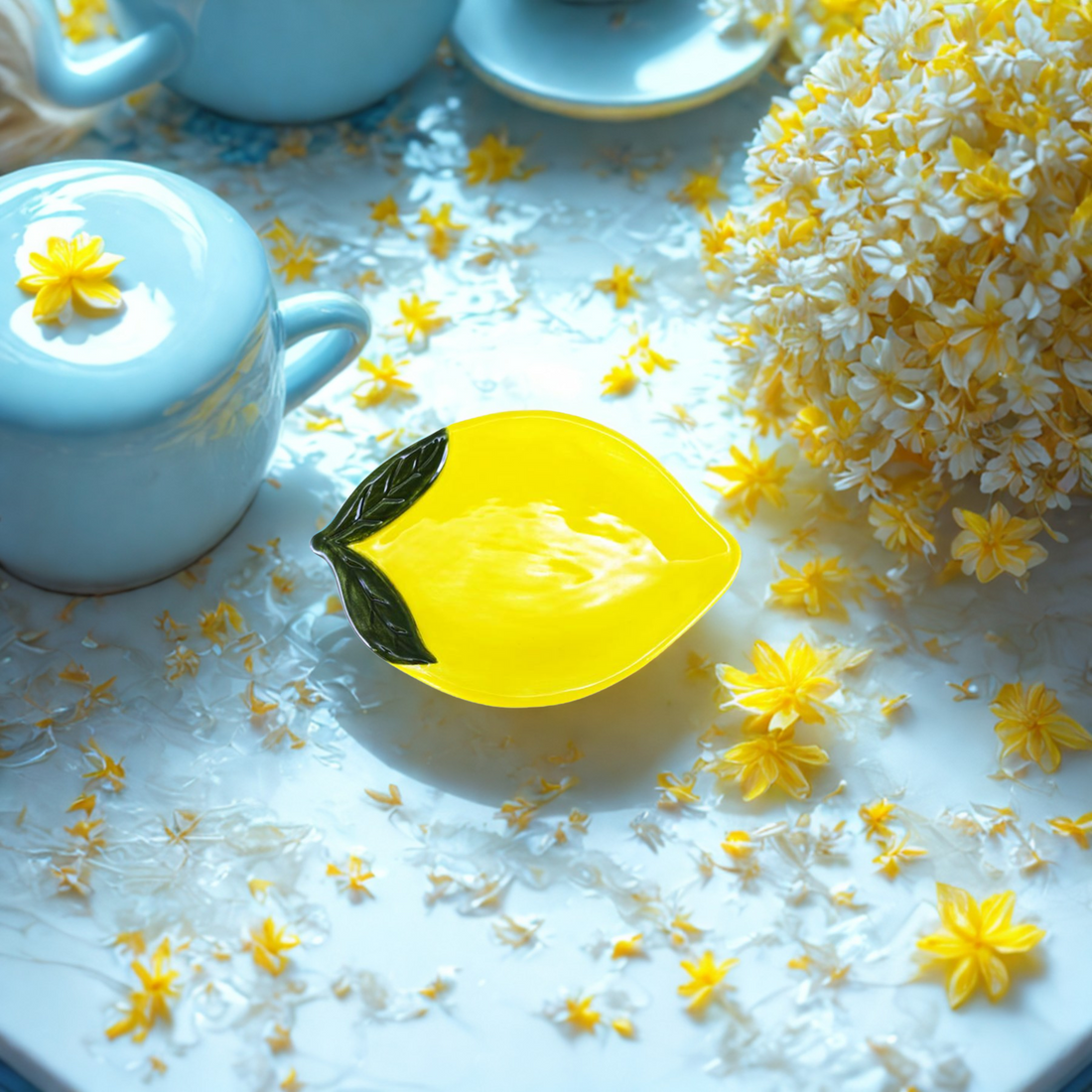 Piattino Posa Bustina del Tè Limoncello