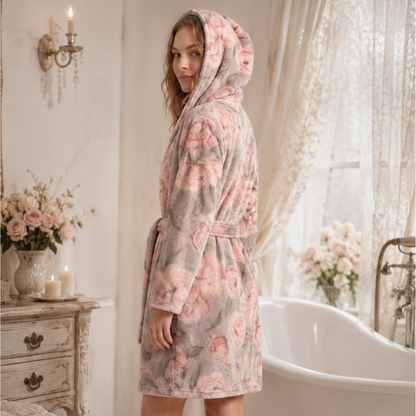 Accappatoio Bagno Peonia Lovely Shabby