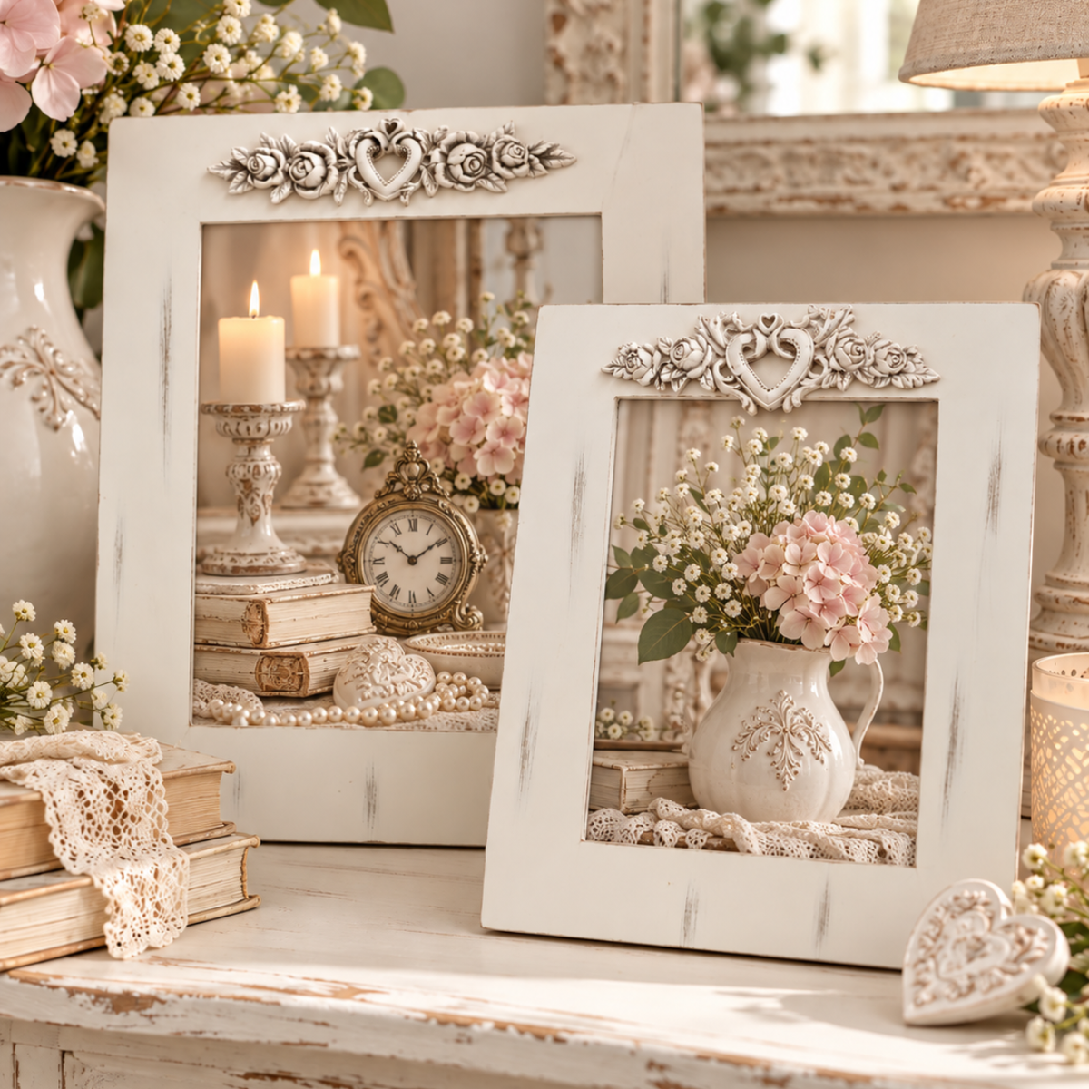 Portafoto Shabby Antichizzato