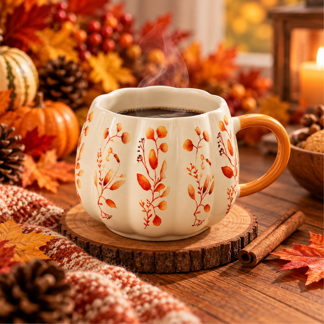 Tazza Ramage Autunnale