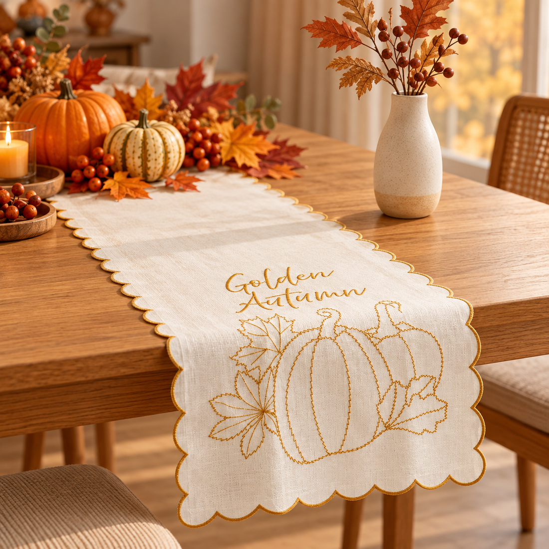 Runner Golden Autumn