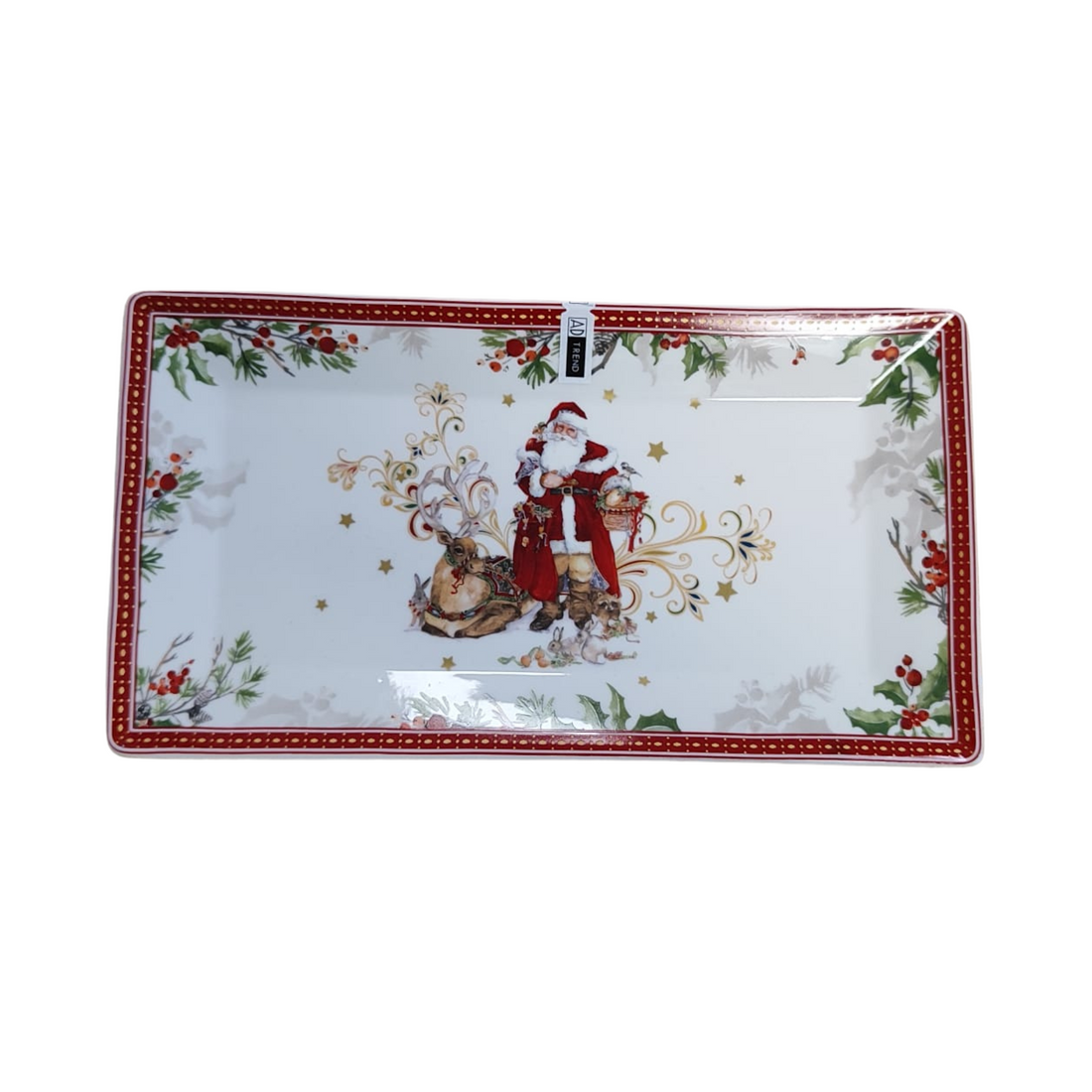 Vassoio Rettangolare Babbo Natale