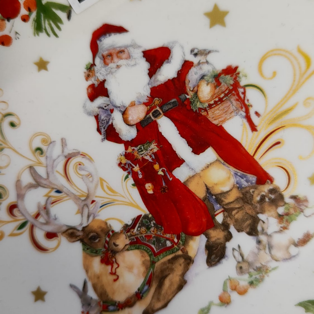 Vassoio Rettangolare Babbo Natale