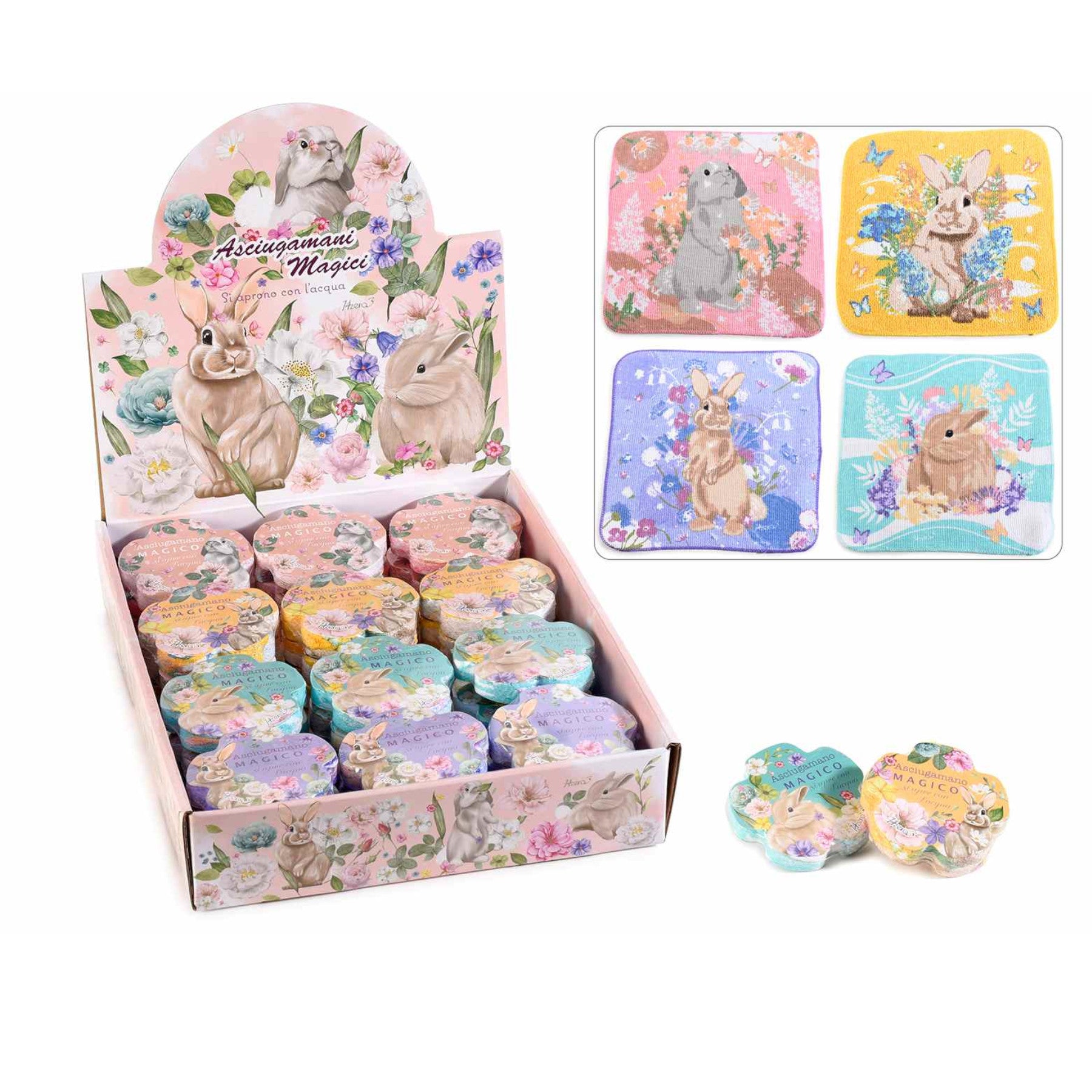 Mini Asciugamano Magico Bunny