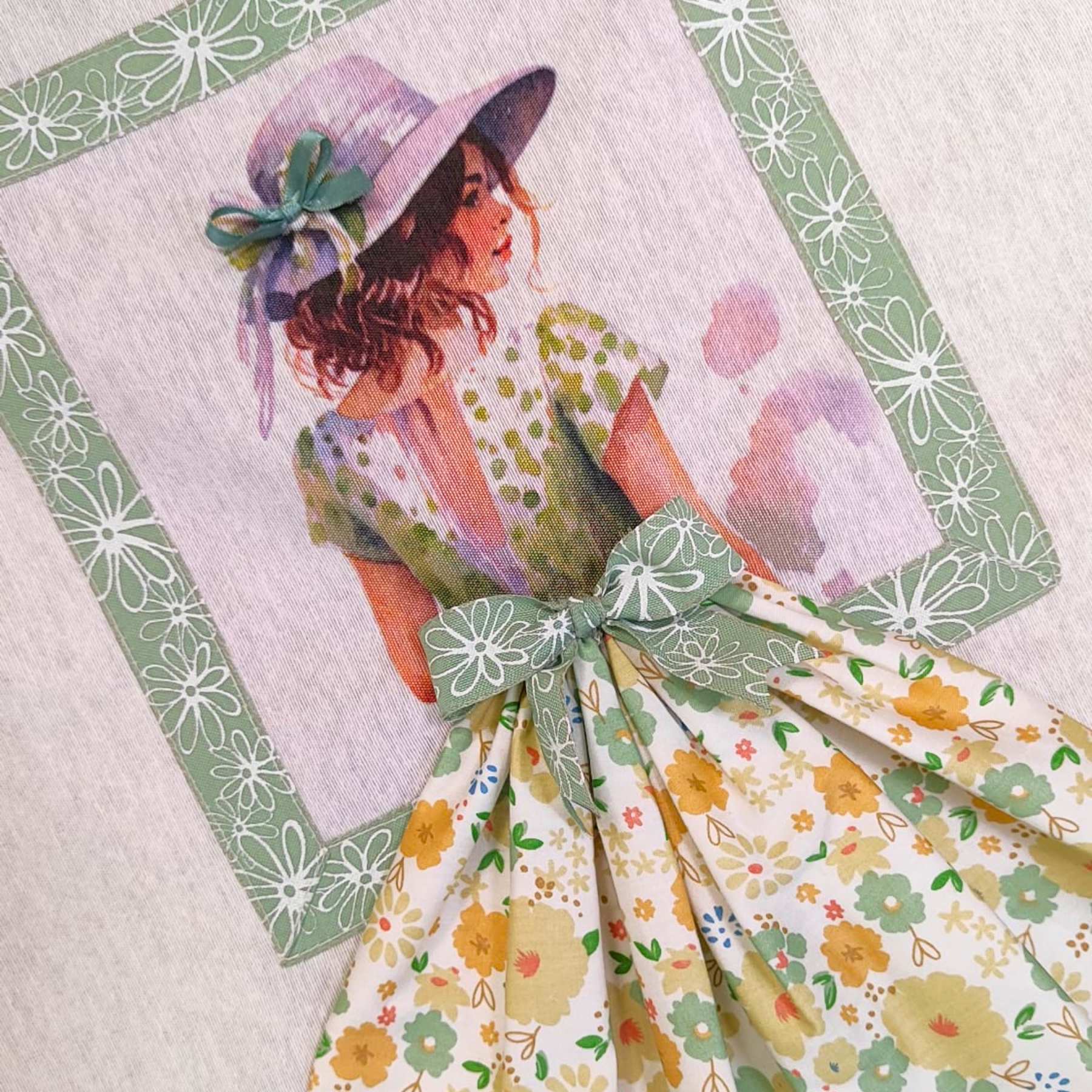 Strofinaccio Lady Flowers