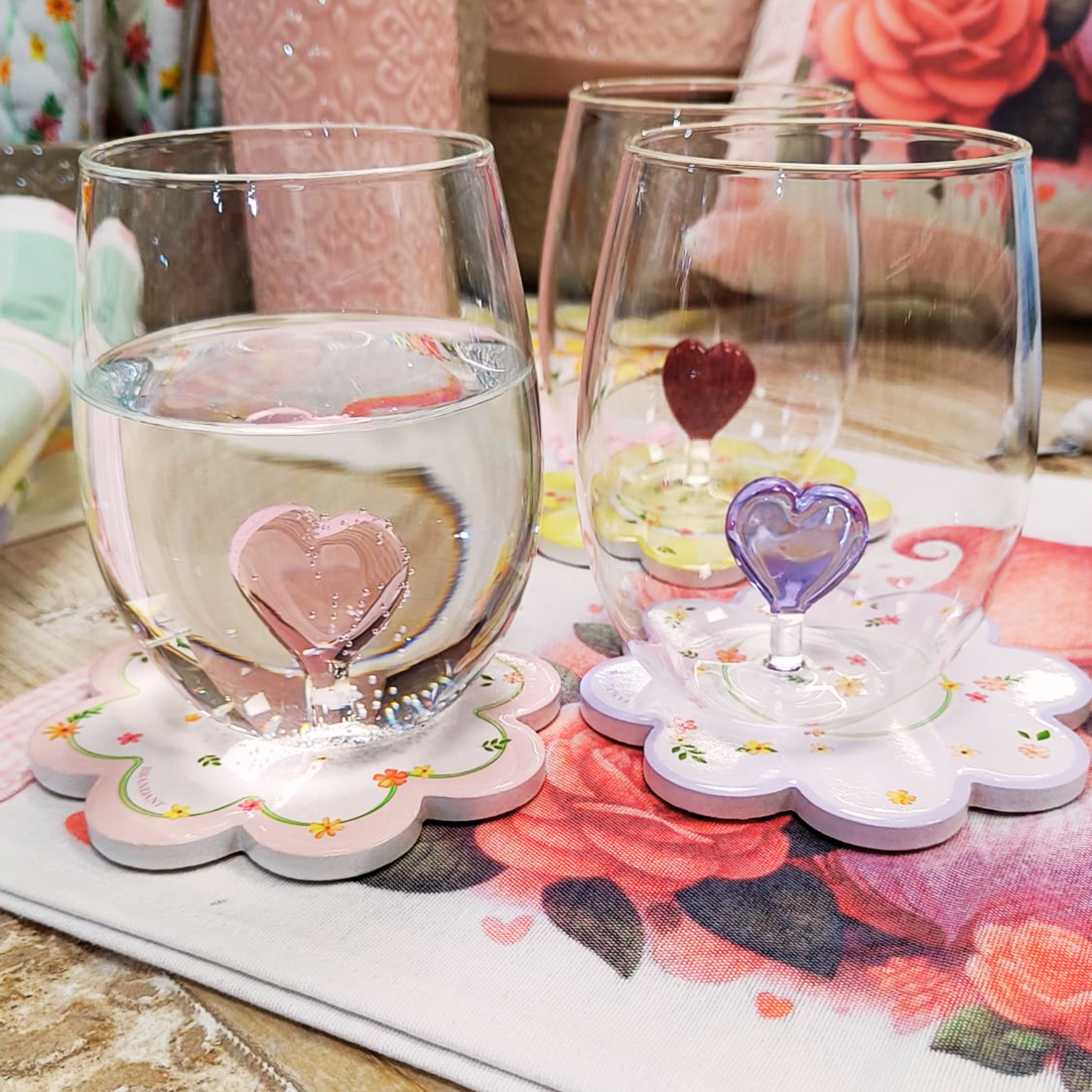 Bicchiere Cuore 3D