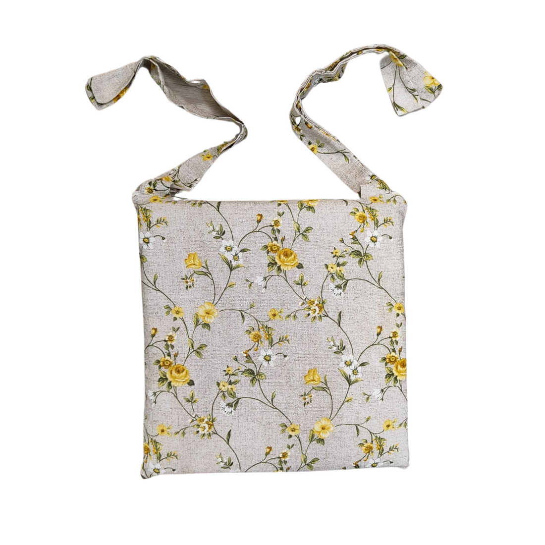 Cuscino Sedia Roselline Gialle