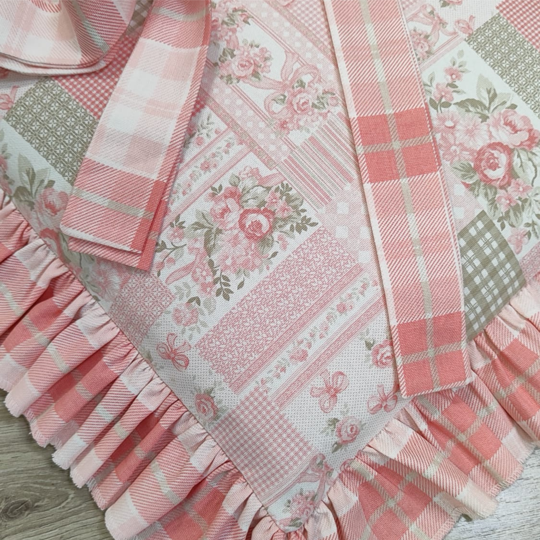 Cuscino Sedia Country Pink