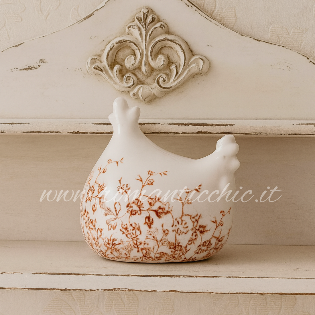 Decorazione Gallina Botanica