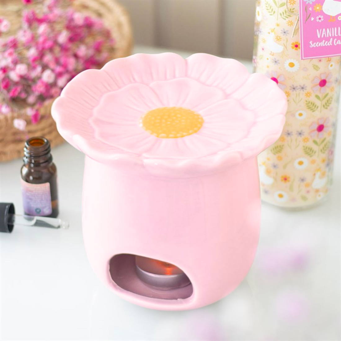 Bruciatore Daisy Rosa