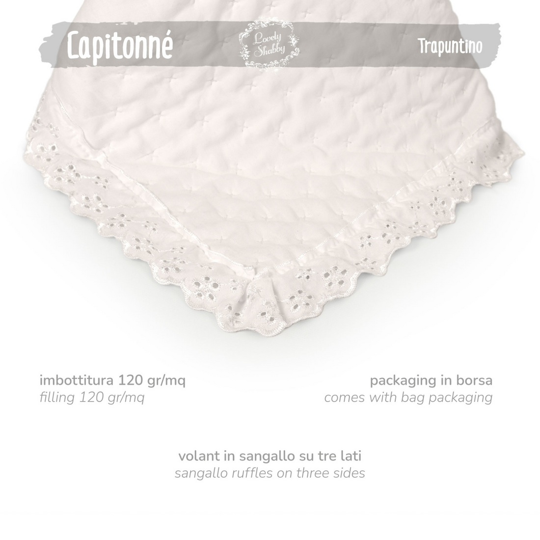 Trapuntino Capitonnè Lovely Shabby