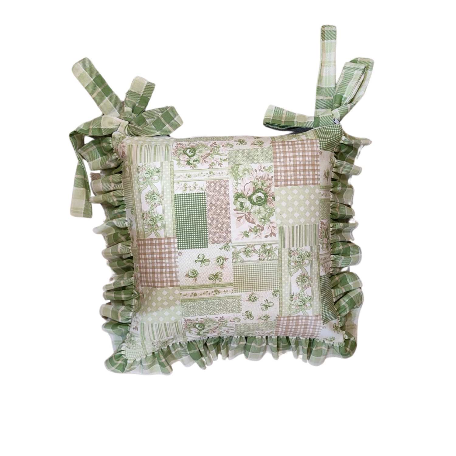 Cuscino Sedia Country Green