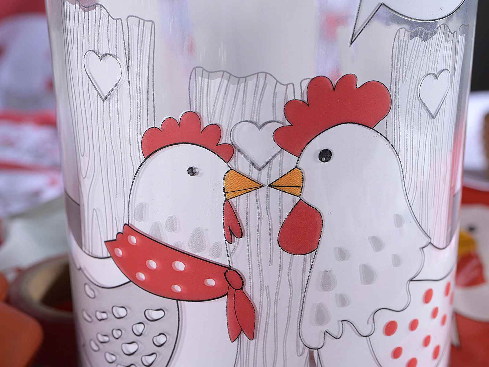 Barattolo Vetro Gallinella