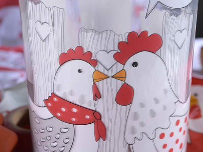 Barattolo Vetro Gallinella