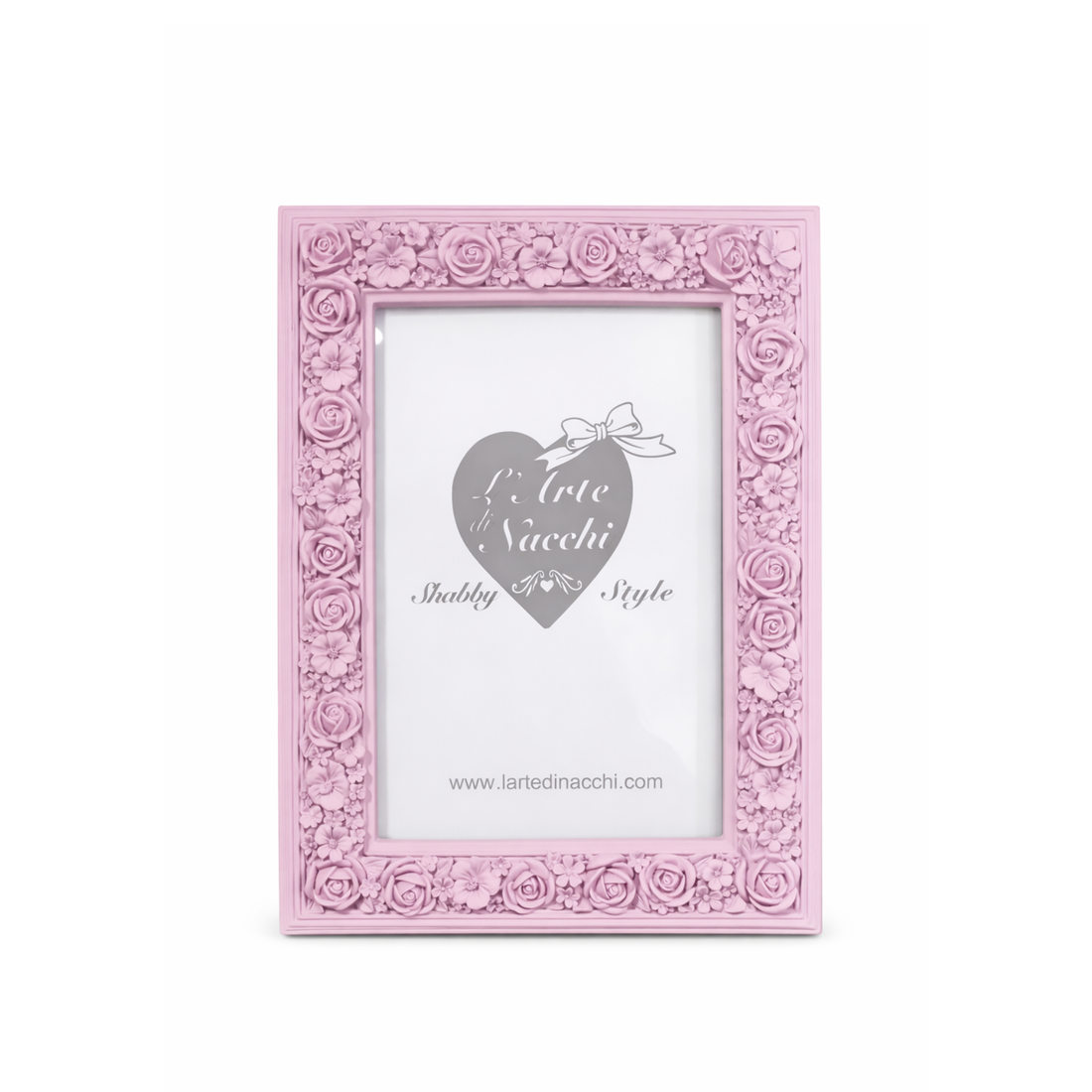 Portafoto Rettangolare Roselline Nacchi