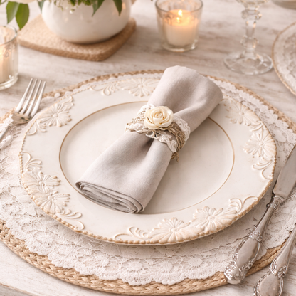 Sottopiatto Shabby Nacchi
