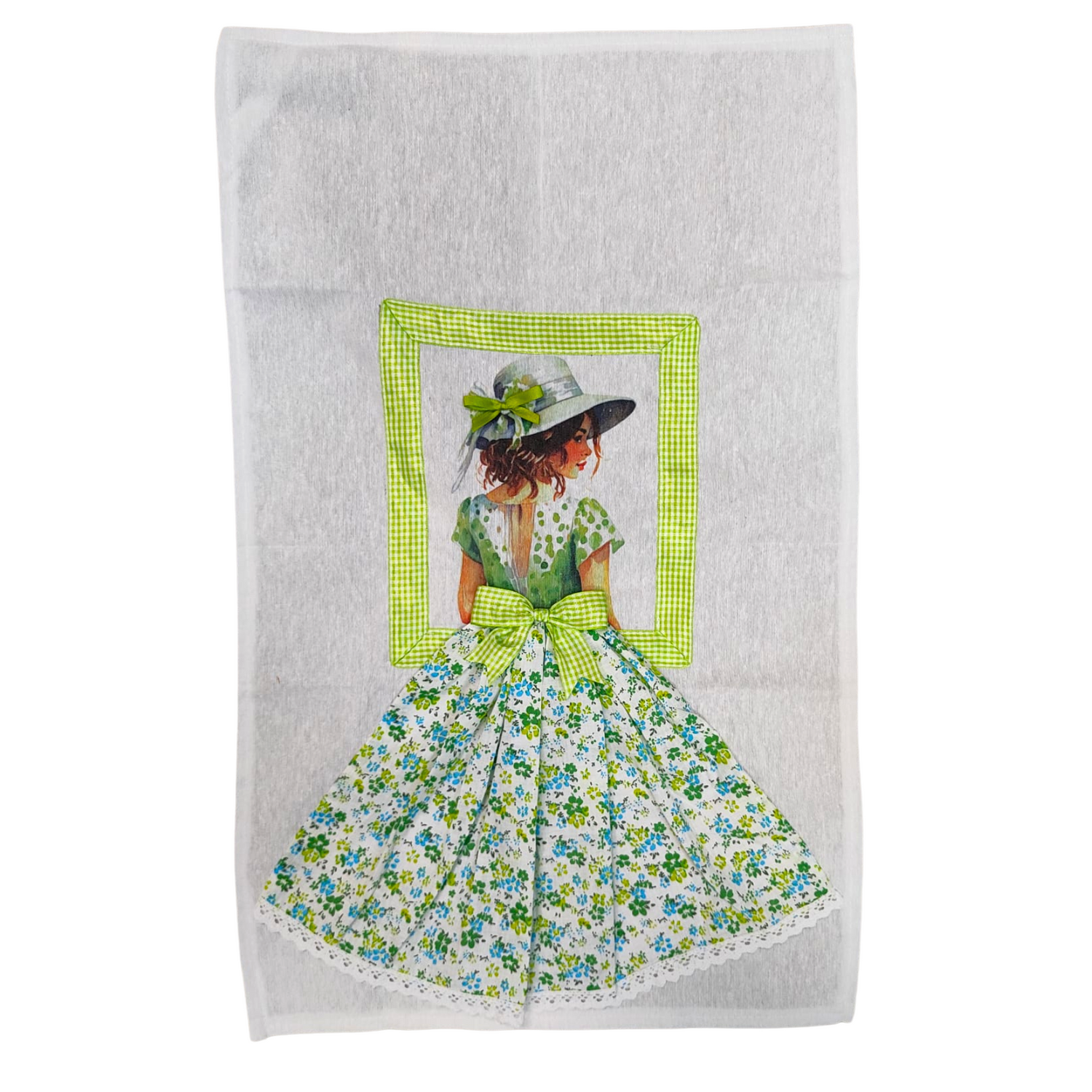 Strofinaccio Lady Flowers