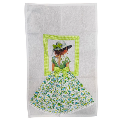 Strofinaccio Lady Flowers