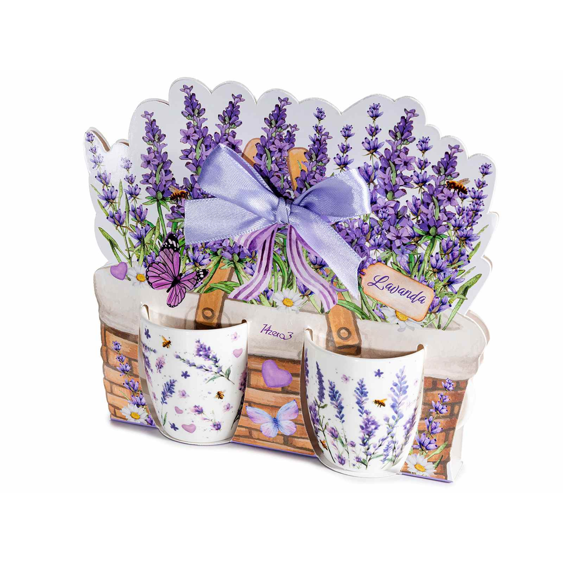 Set Tazzine Lavanda