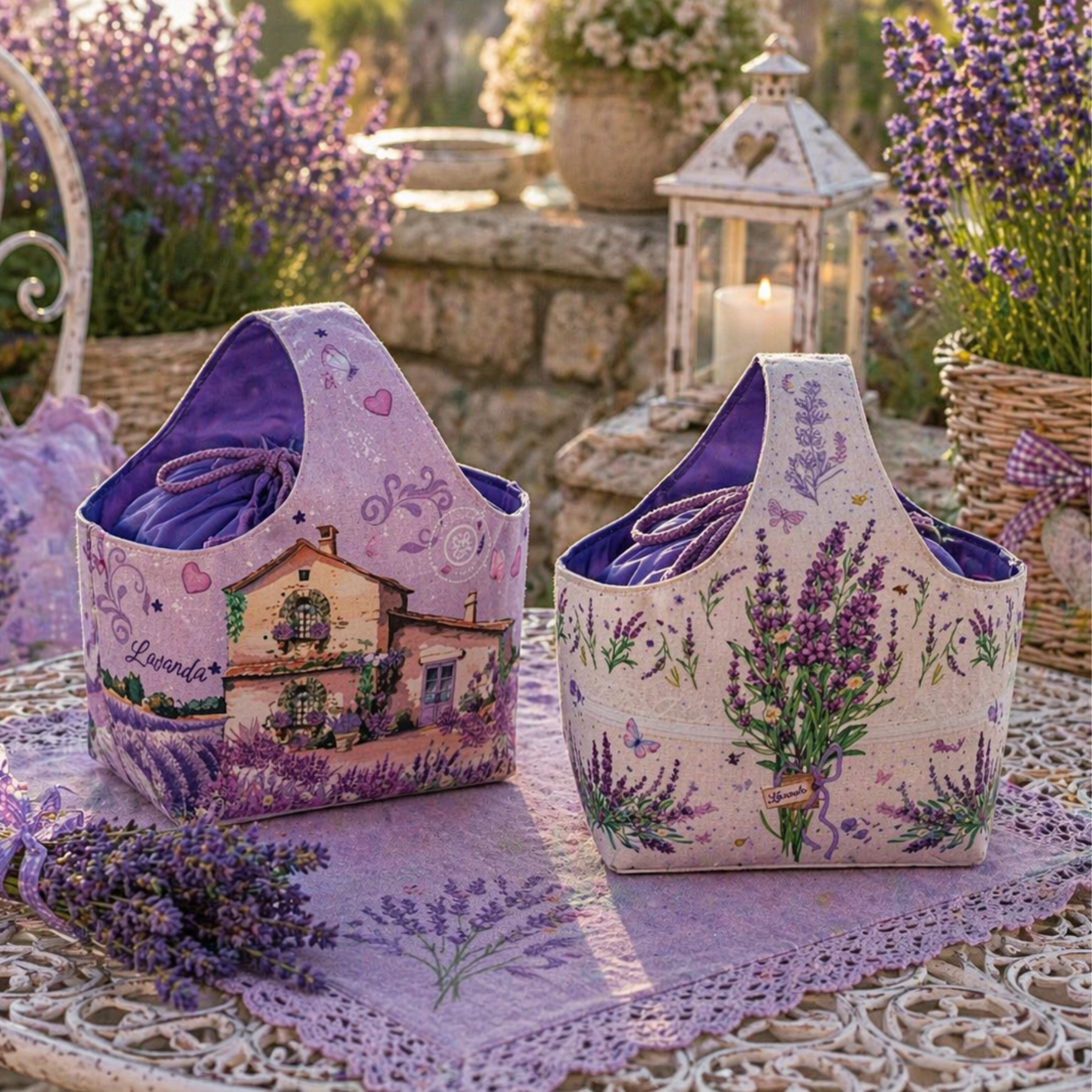 Borsetta Portaoggetti Lavanda