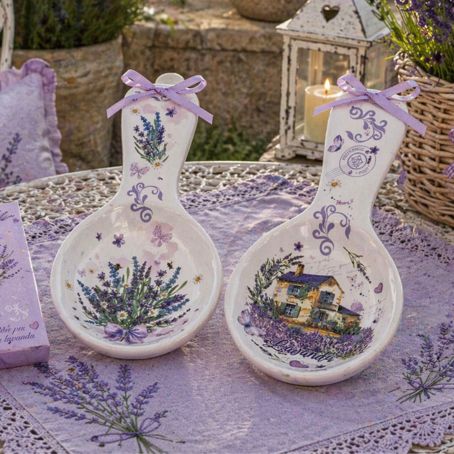 Poggiamestolo Lavanda