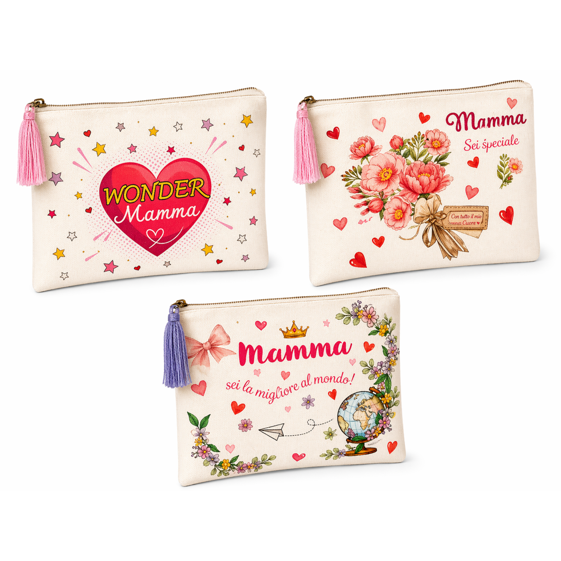Pochette Frasi Mamma