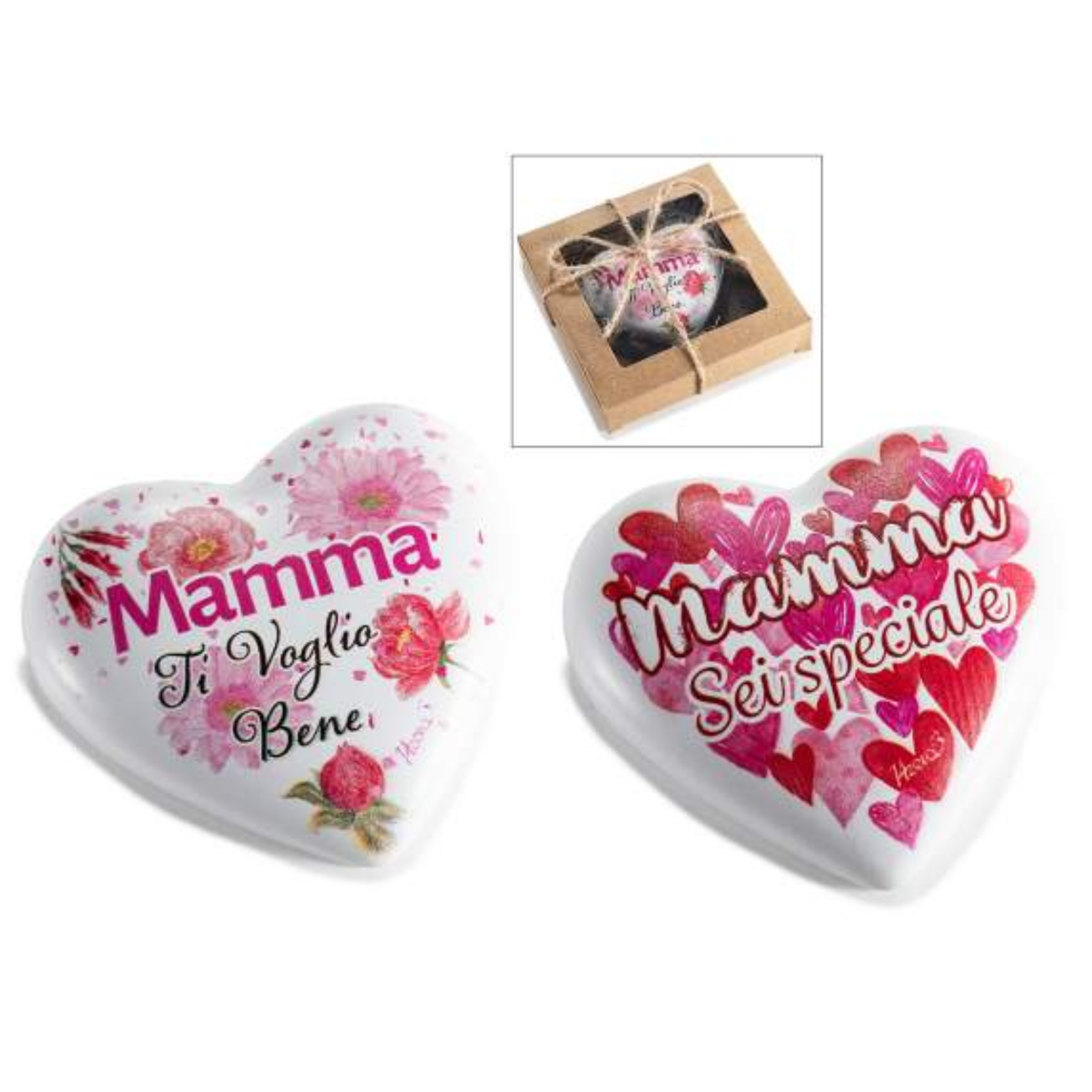 Cuore in Resina Mamma