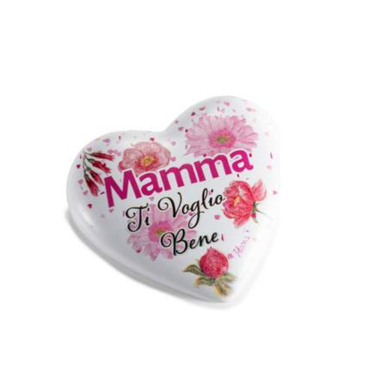 Cuore in Resina Mamma