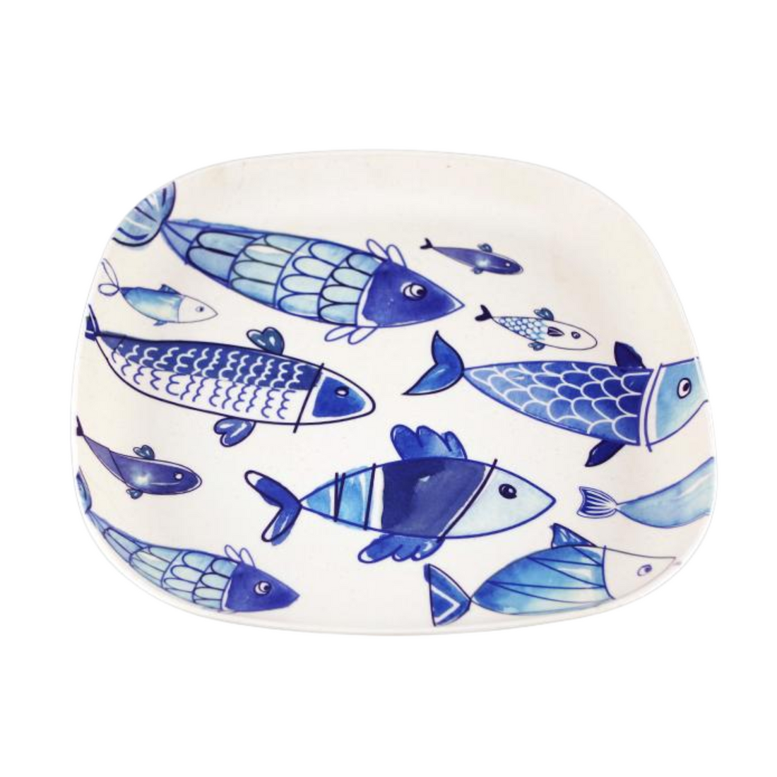Piatto Melamina Mare Blu