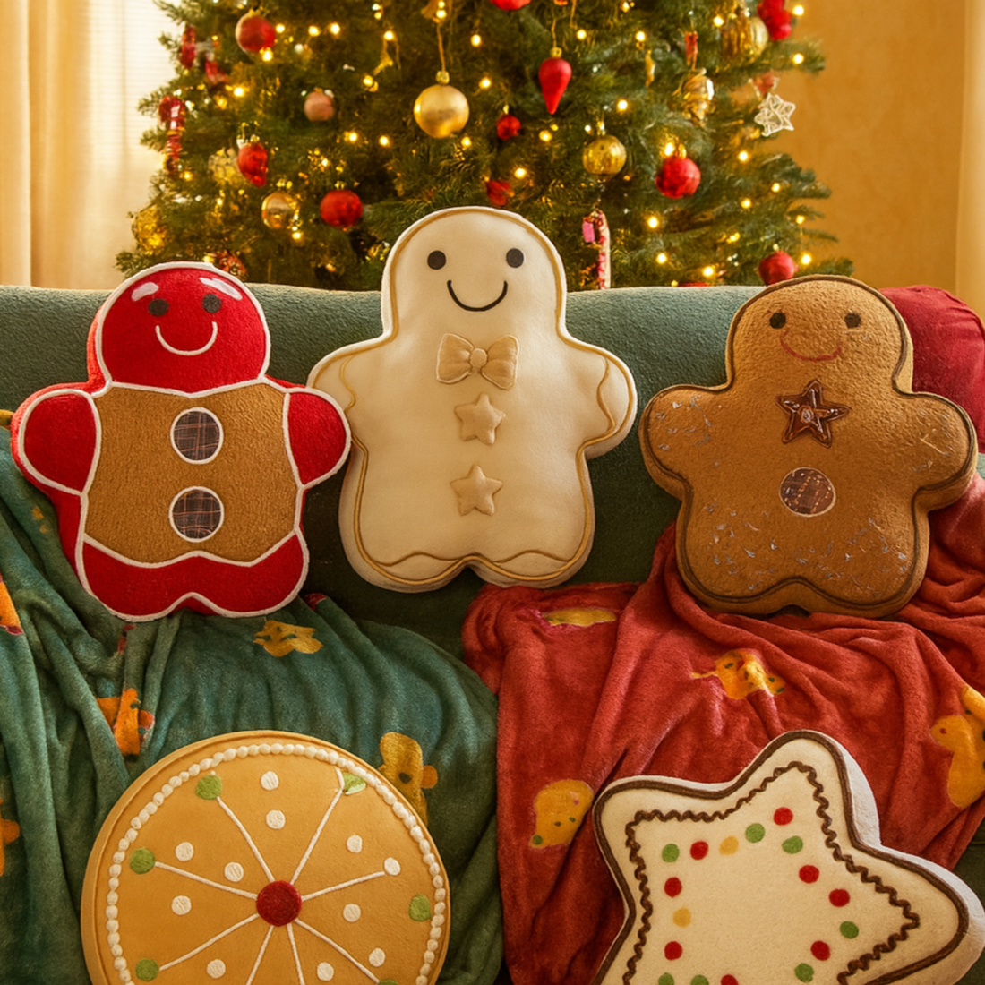 Cuscino Gingerbread Atelier 17