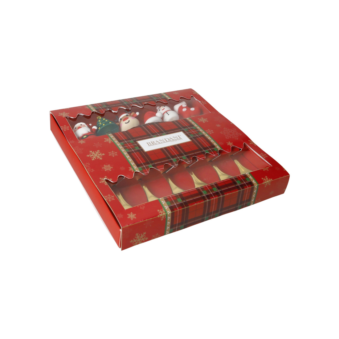 Set Cucchiaini Natale Brandani
