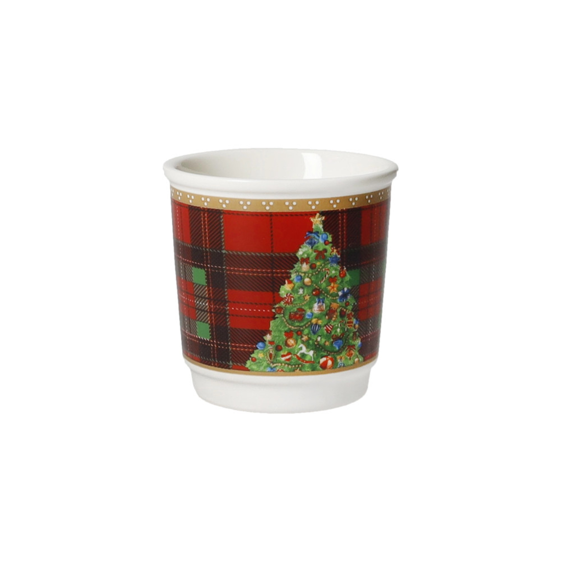 Set 4 Bicchierini Caffè Natale Brandani