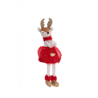 Pupazzo Cerbiattina Seduta