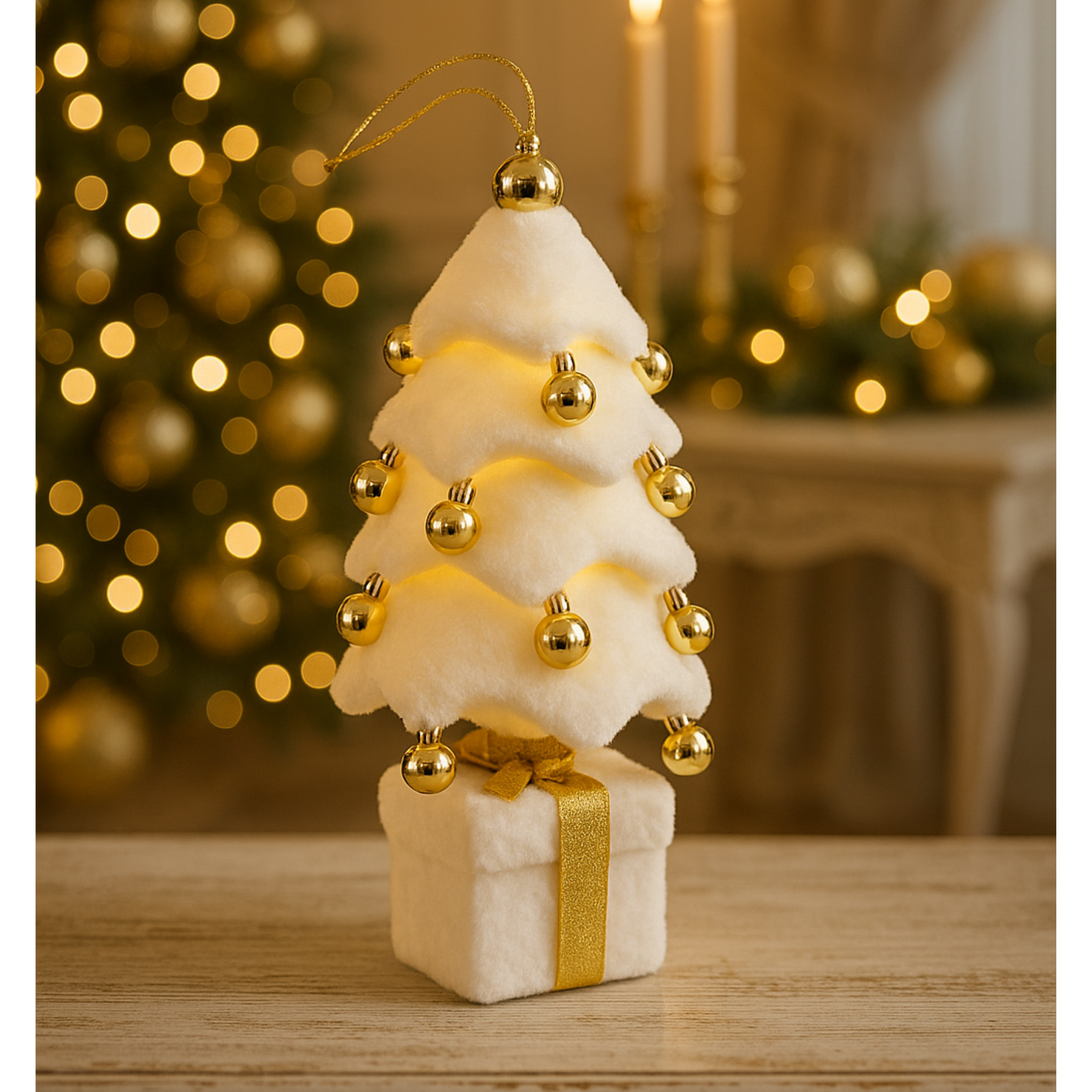 Alberello in Pelliccia Luminoso