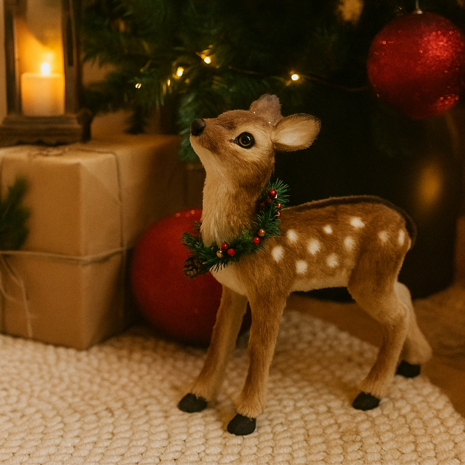 Decorazione Cerbiatto in Piedi