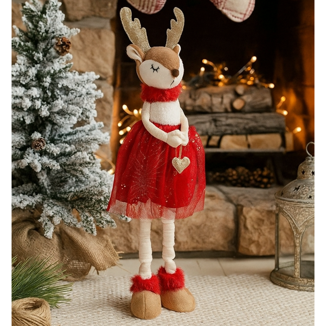 Pupazzo Cerbiattina in Piedi