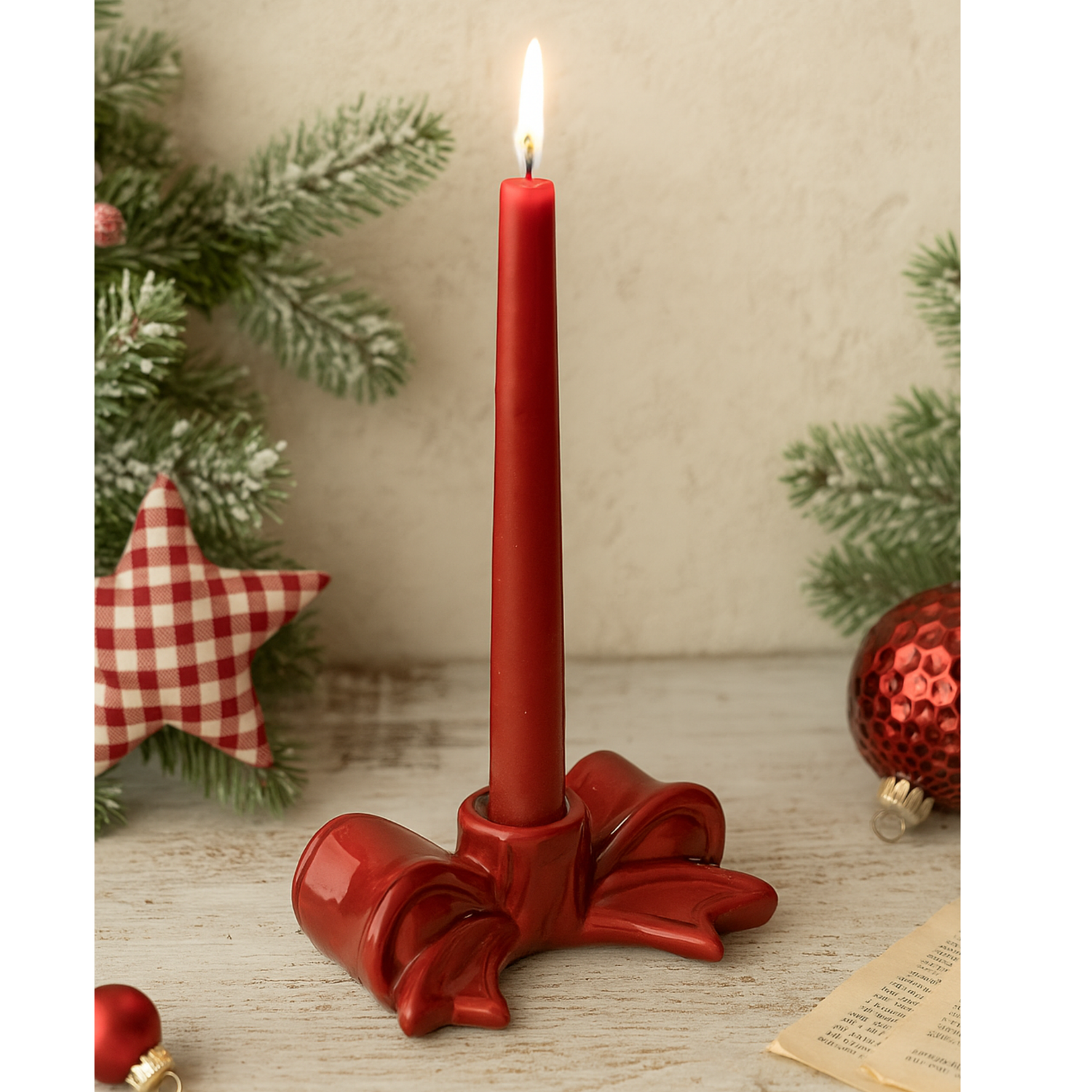 Porta Candela Fiocco