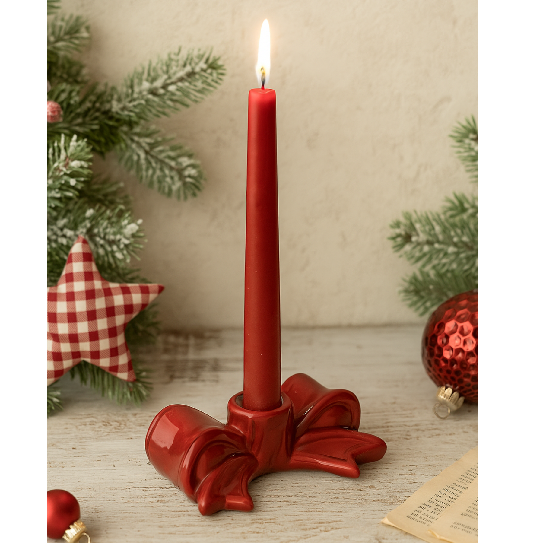 Porta Candela Fiocco