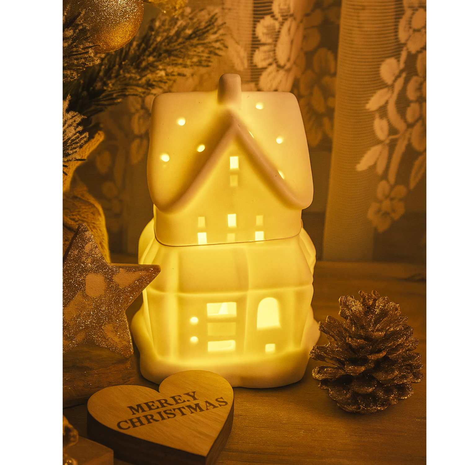 Casetta Ceramica Led