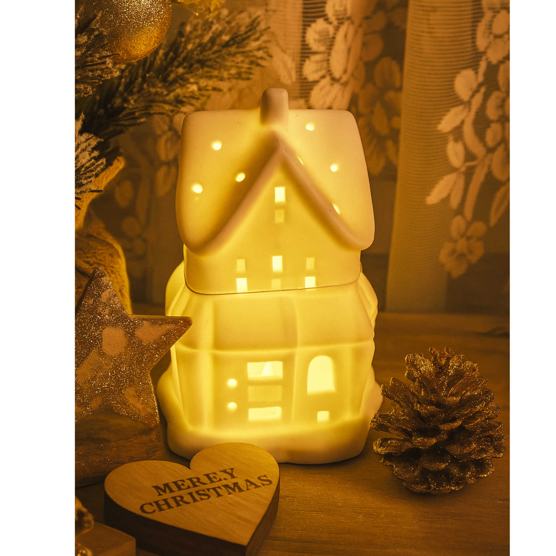 Casetta Ceramica Led