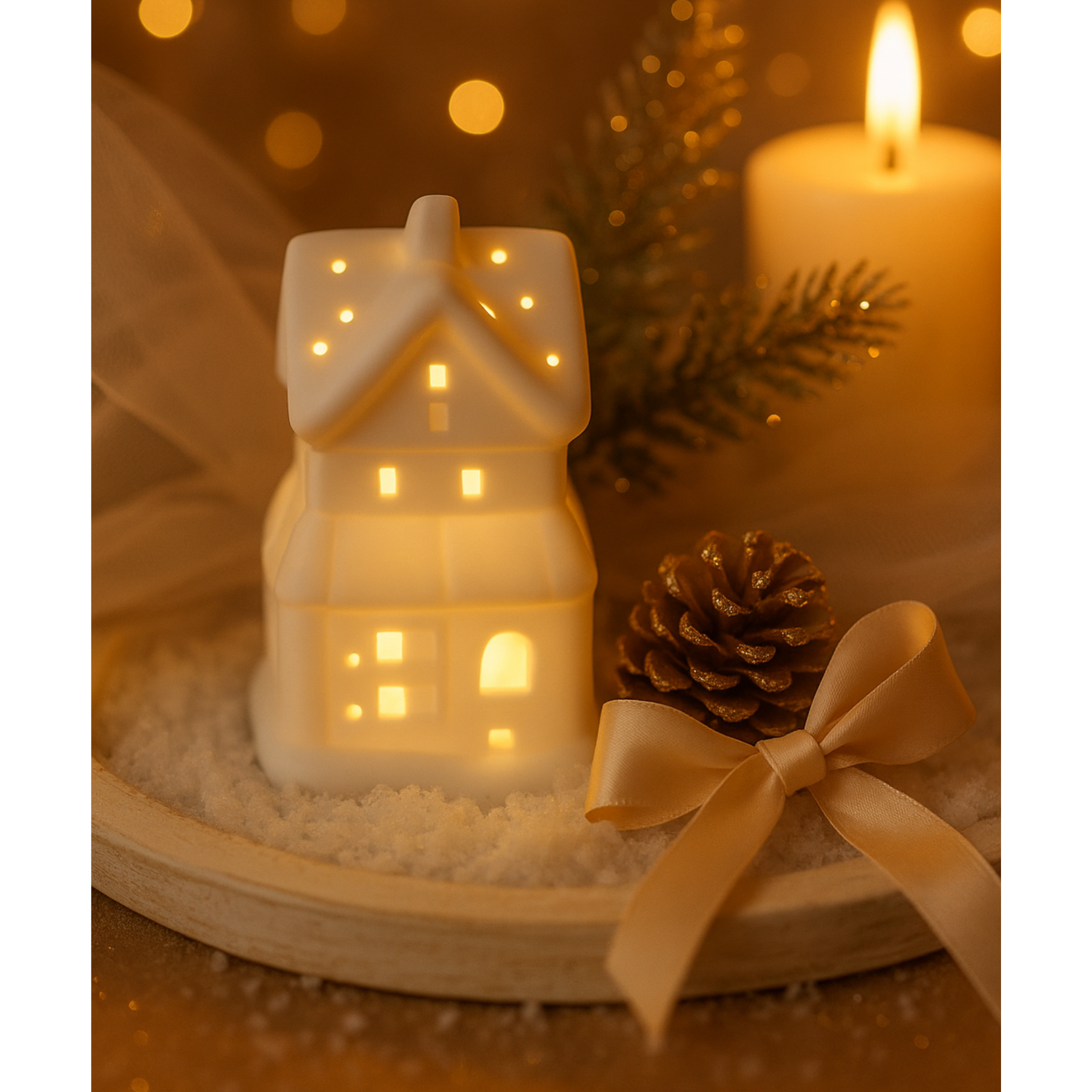 Casetta Ceramica Led