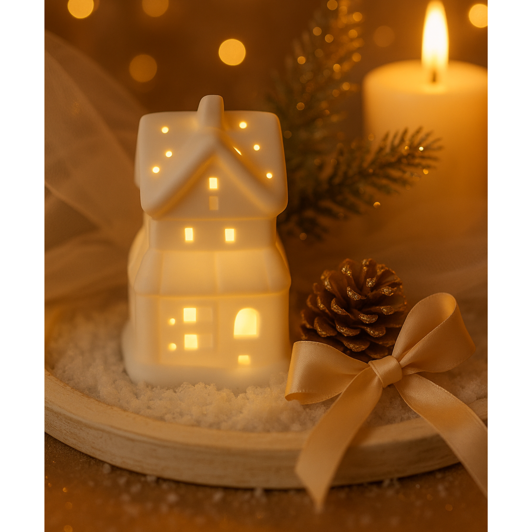 Casetta Ceramica Led