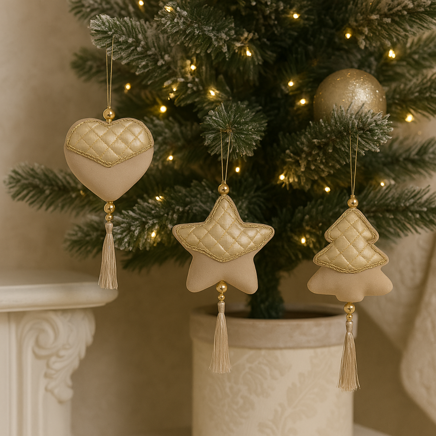 Ciondolo Albero in Velluto