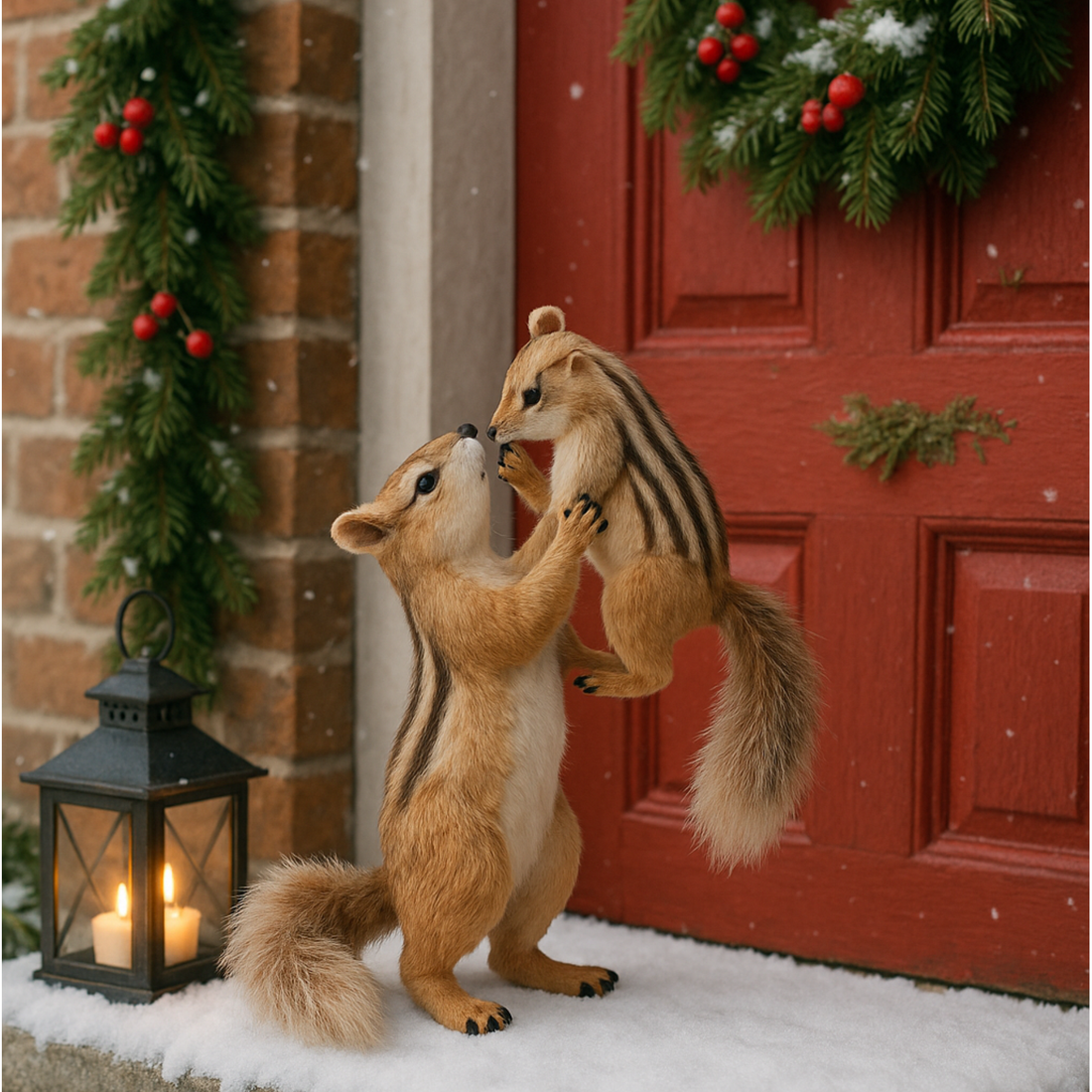 Decorazione Mamma Scoiattolo