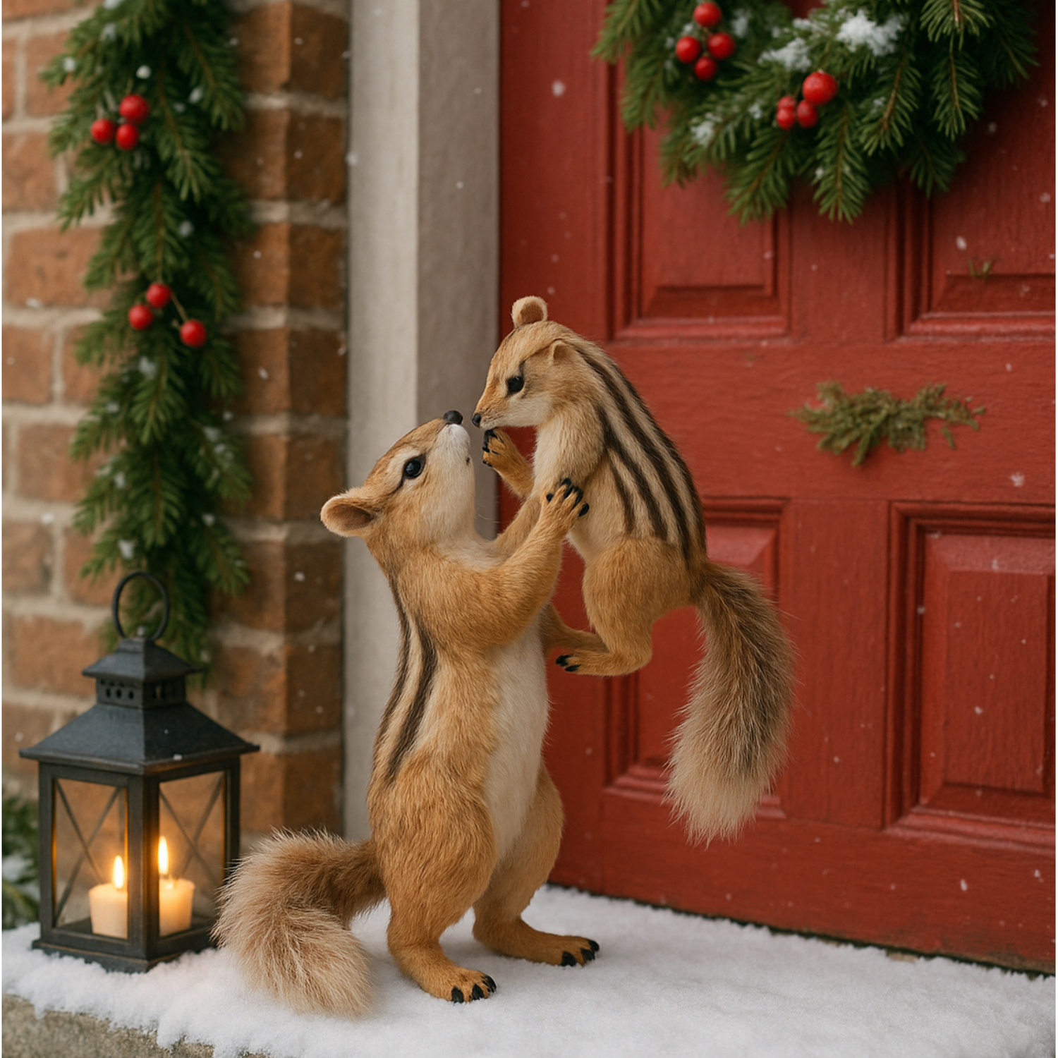 Decorazione Mamma Scoiattolo