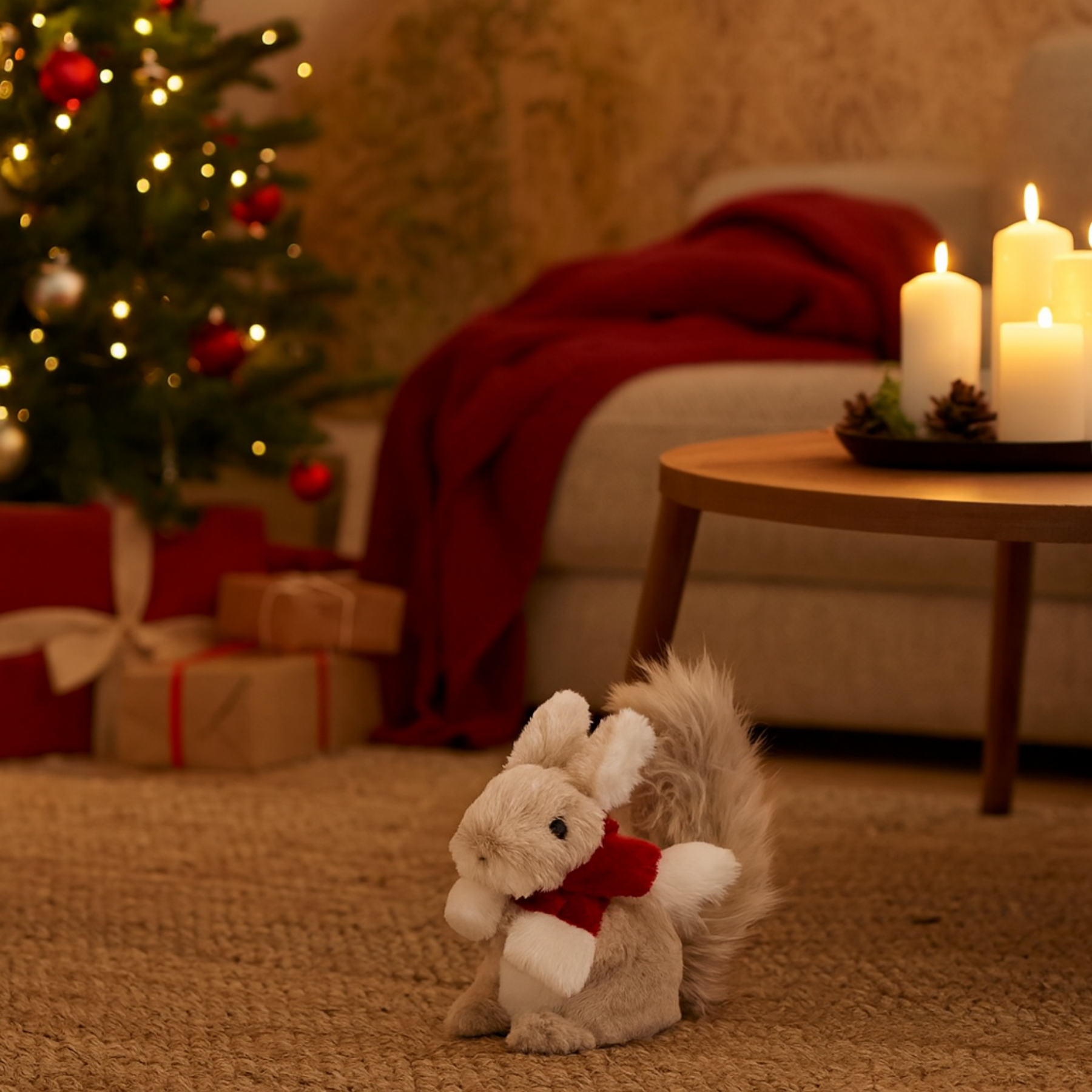 Decorazione Scoiattolo Pelliccia