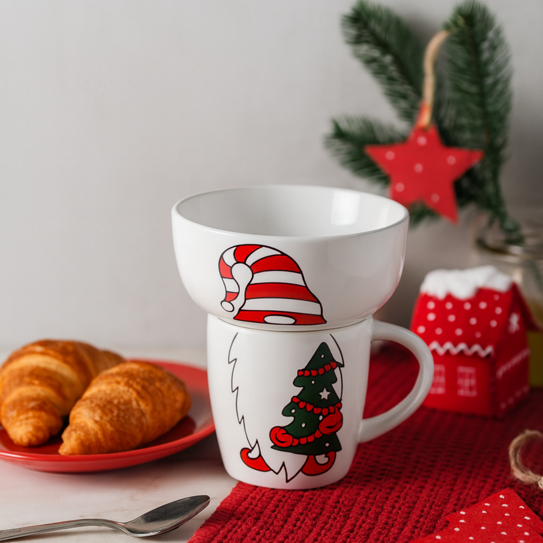 Set Colazione Natalizio