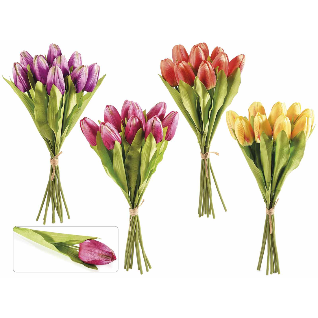 Mazzo Tulipani Artificiali